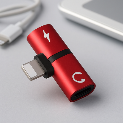 2-in-1 Audio & Charging Adapter
